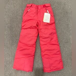 All in Motion Pink Insulated Snow Pants